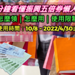 2021振興五倍券怎麼領?5分鐘看懂五倍券使用範圍/領取資格/加碼優惠超完整懶人包